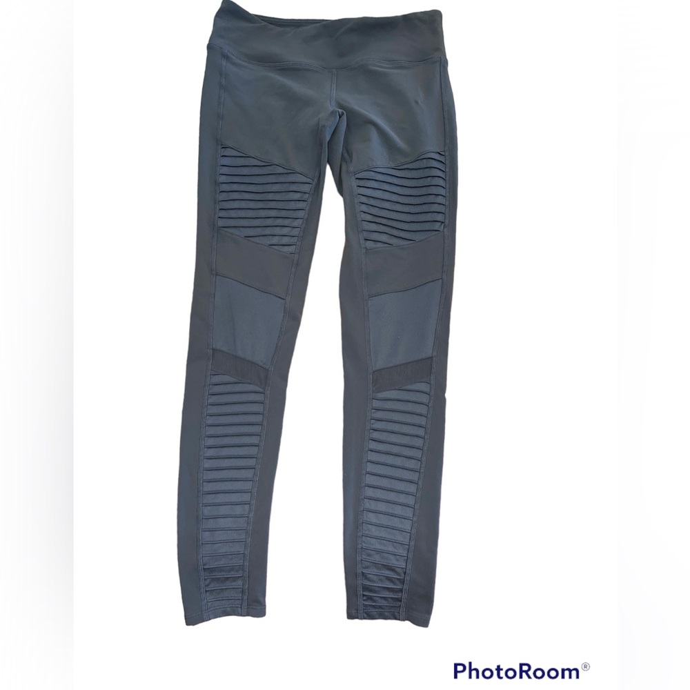 Alo Moto Leggings - Gray Size M
